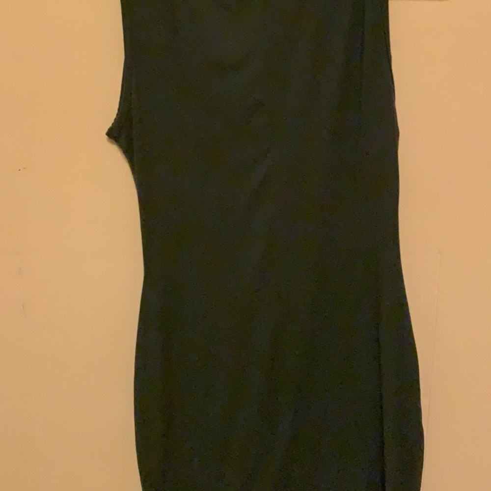 Olive green dress